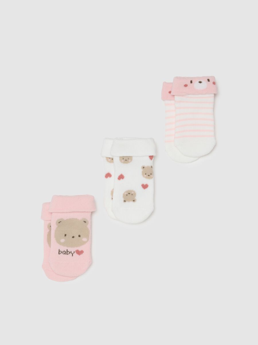 Multicolour Baby Girls' Cotton Sock Set_0