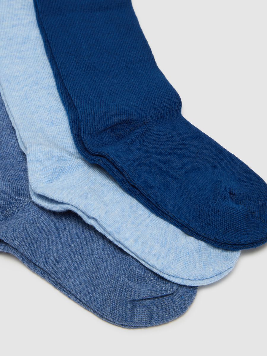 Multipack calze lunghe da bambino in cotone multicolor_1