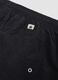 Black regular-fit swim shorts with drawstring_5