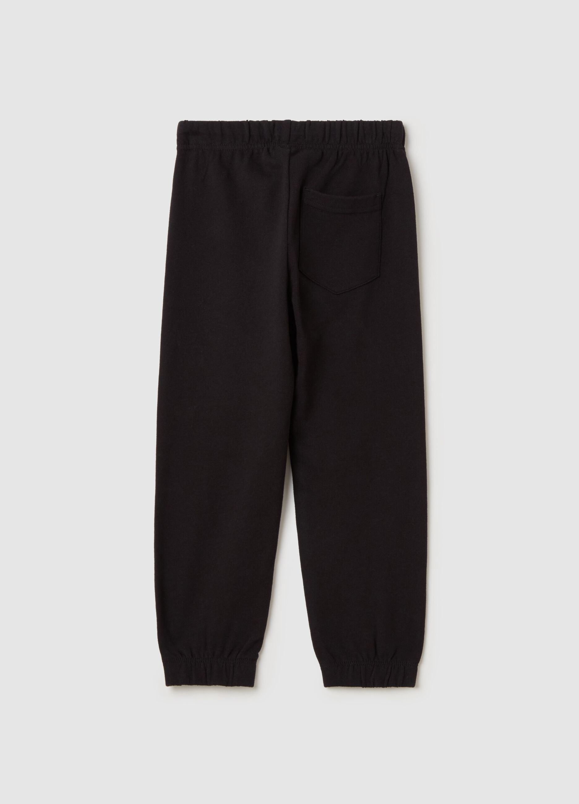 Joggers con coulisse e profili elasticati 