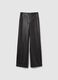 Straight-fit glossy-effect trousers_4