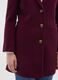Purple regular fit coat with buttons_3