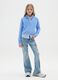 Girls' denim flare jeans_0
