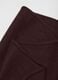 Brown scarf with fringes_1