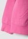 Regular Fit Girls' Pink Cotton Hoodie_3