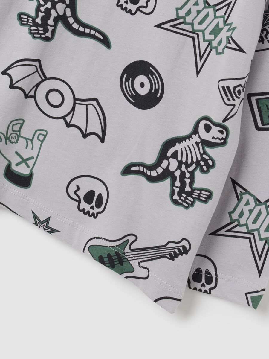 Maglia da bambino in puro cotone grigia regular fit_3