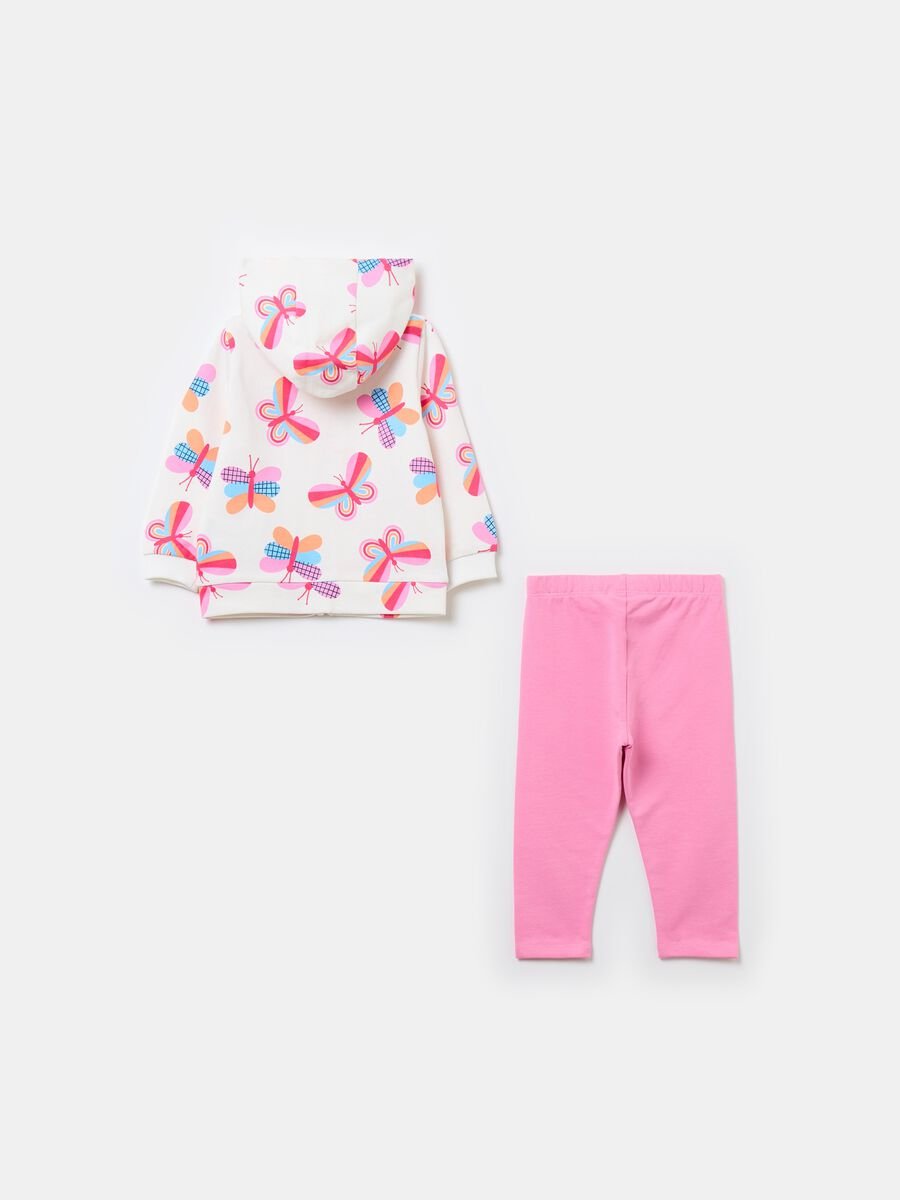 Jogging set in French Terry con stampa_1