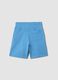 Blue pure cotton boys&rsquo; shorts, regular fit_1