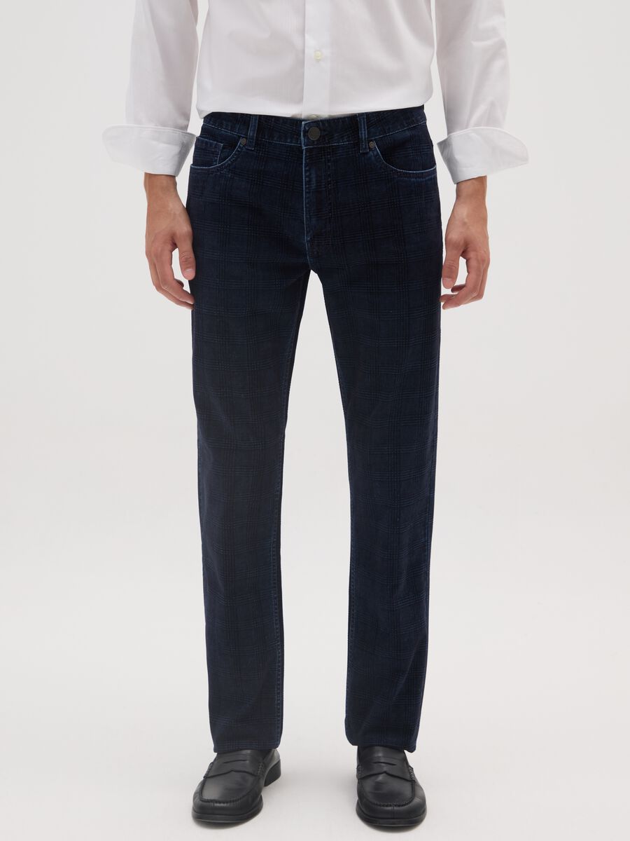 Pure Cotton Blue Regular Fit Jeans_2