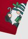 Red Christmas boxers in pure cotton regular fit with print_1
