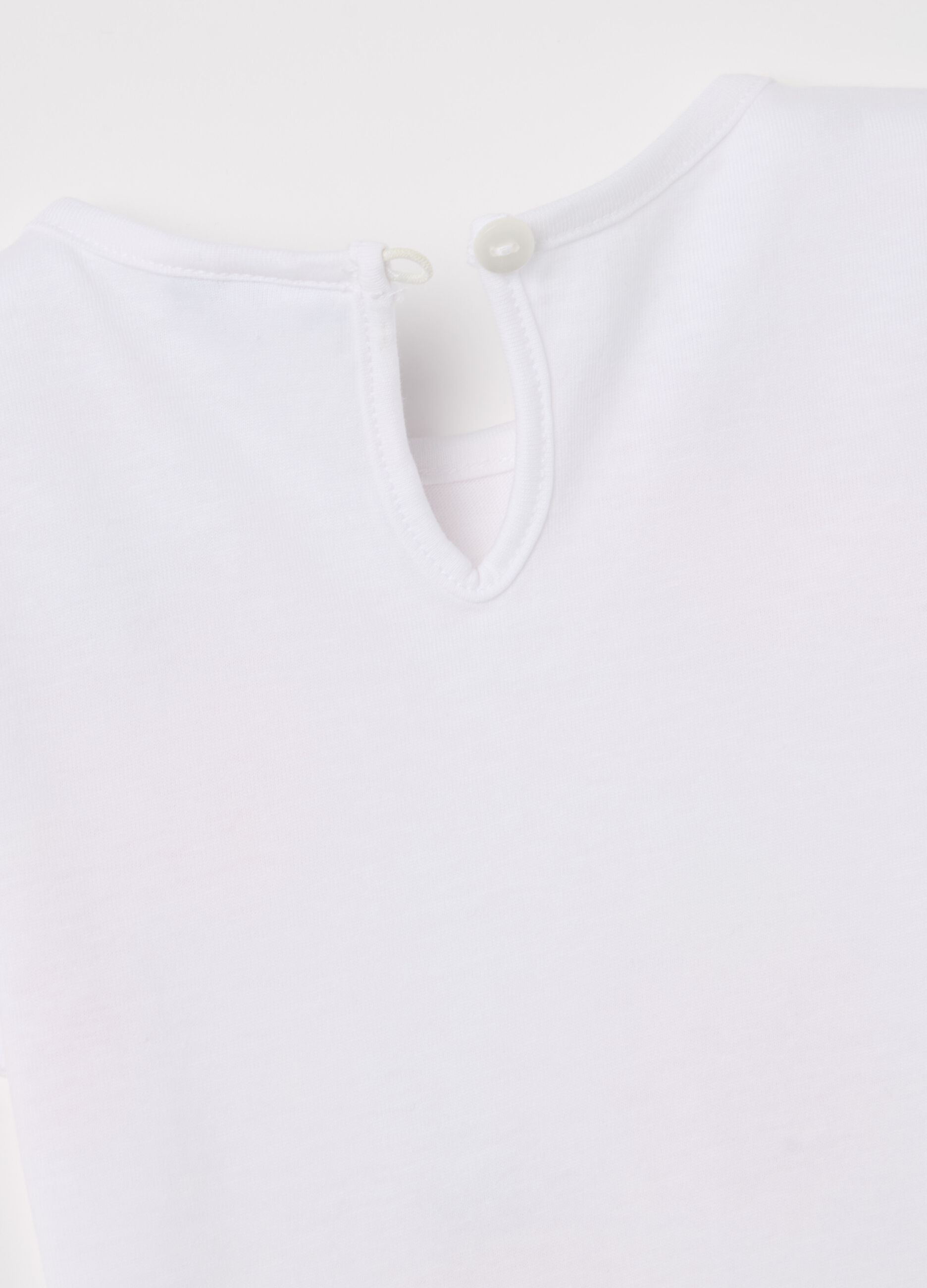 Cotton T-shirt with print