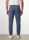 Grey cotton-blend joggers, regular fit_2