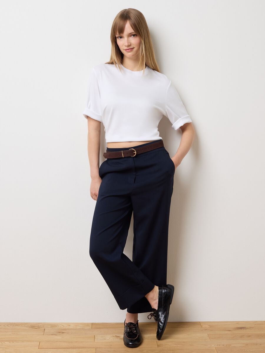 T-shirt bianca regular fit_2