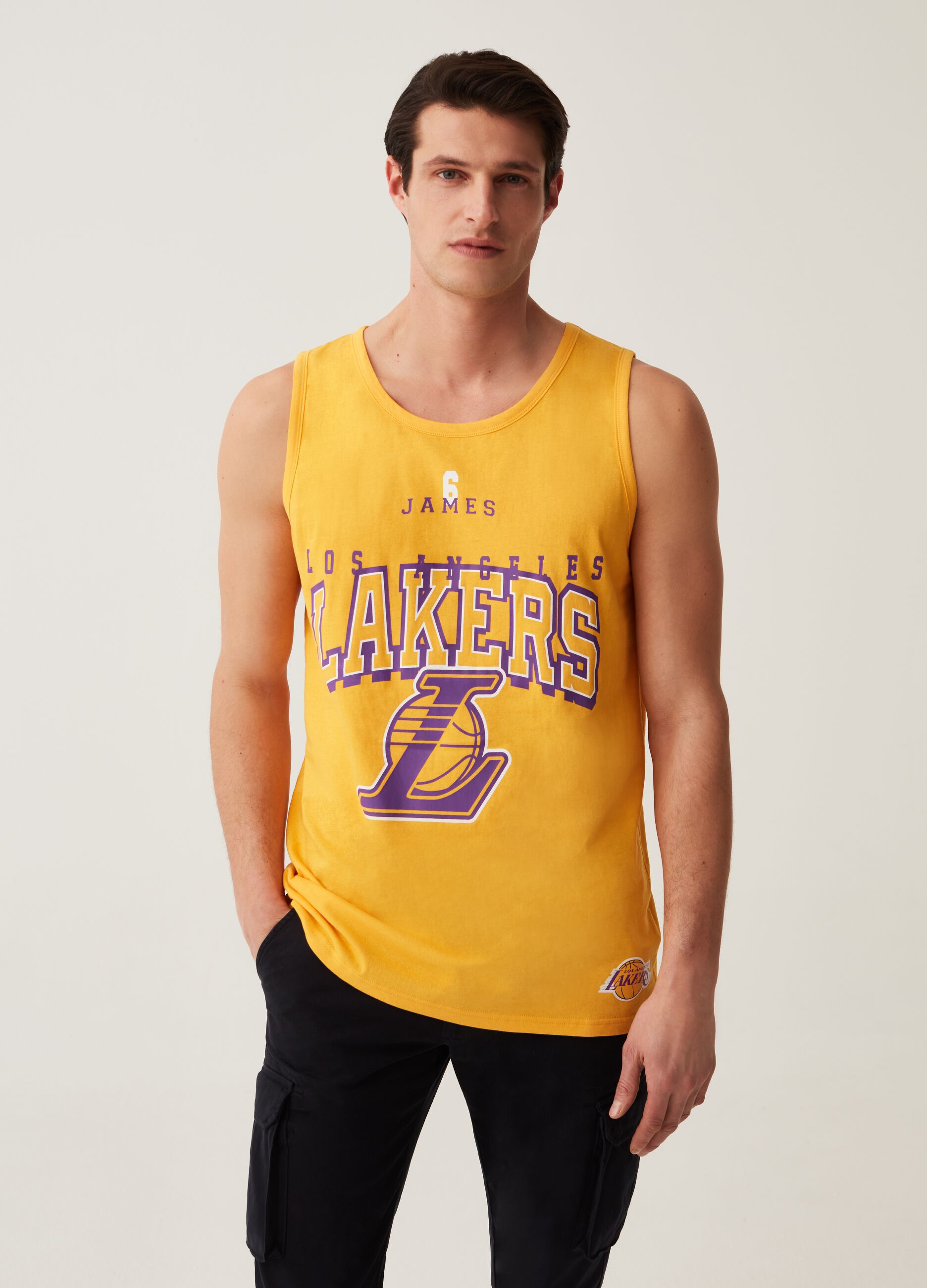 Tank top con stampa NBA Los Angeles Lakers