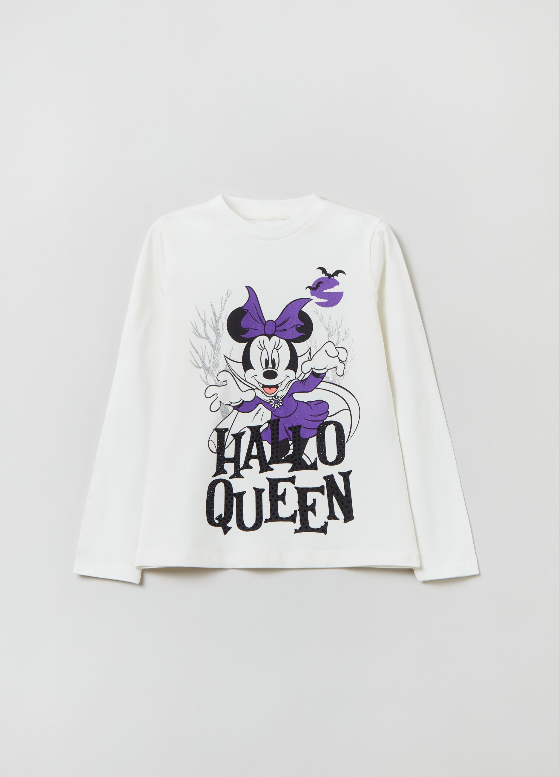 T shirt a maniche lunghe con stampa Minnie OVS KIDS da Bambina OVS