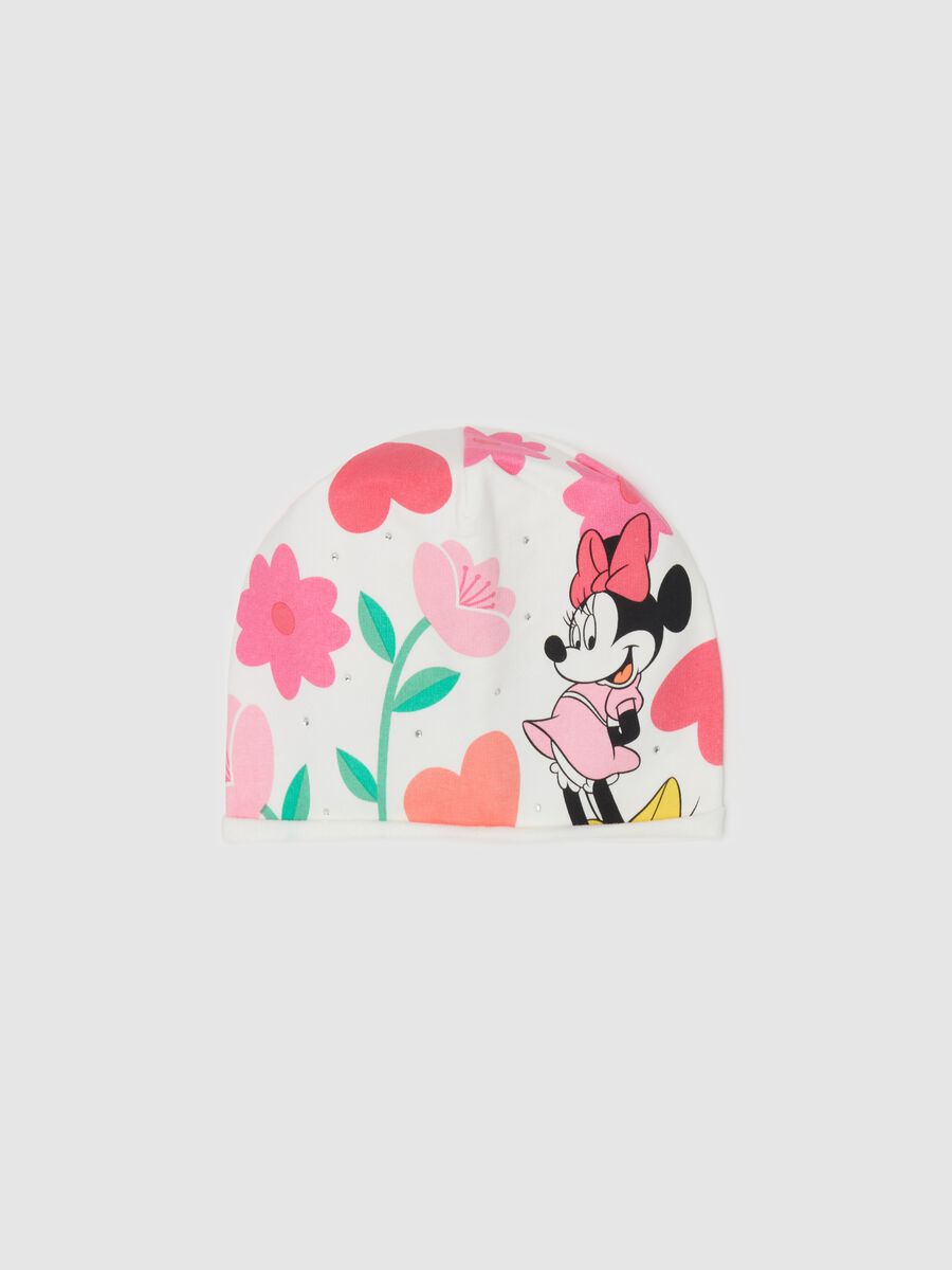 French terry hat with Minnie Mouse print_0