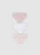 3-pack of multicolour organic stretch-cotton knickers for baby girl_1