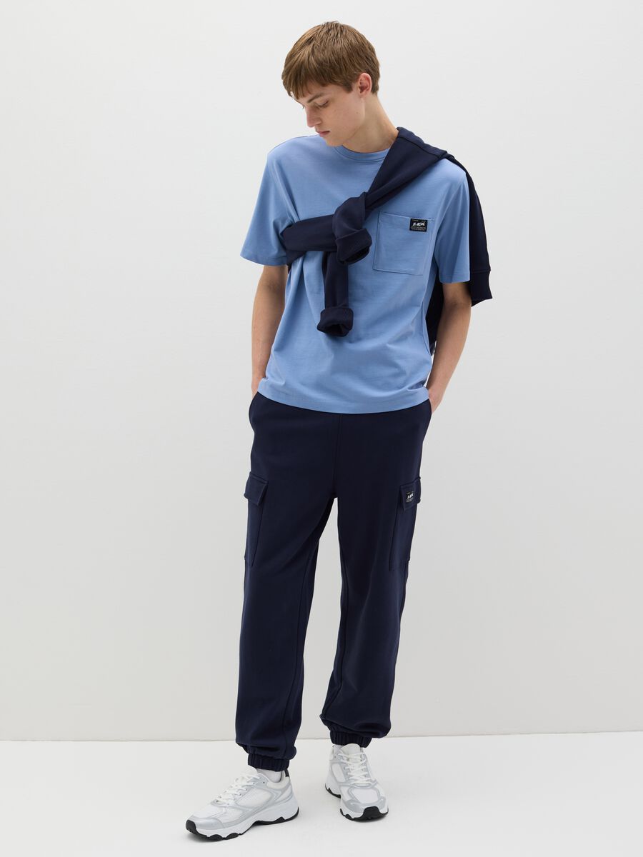 Cotton T-shirt with pocket_1