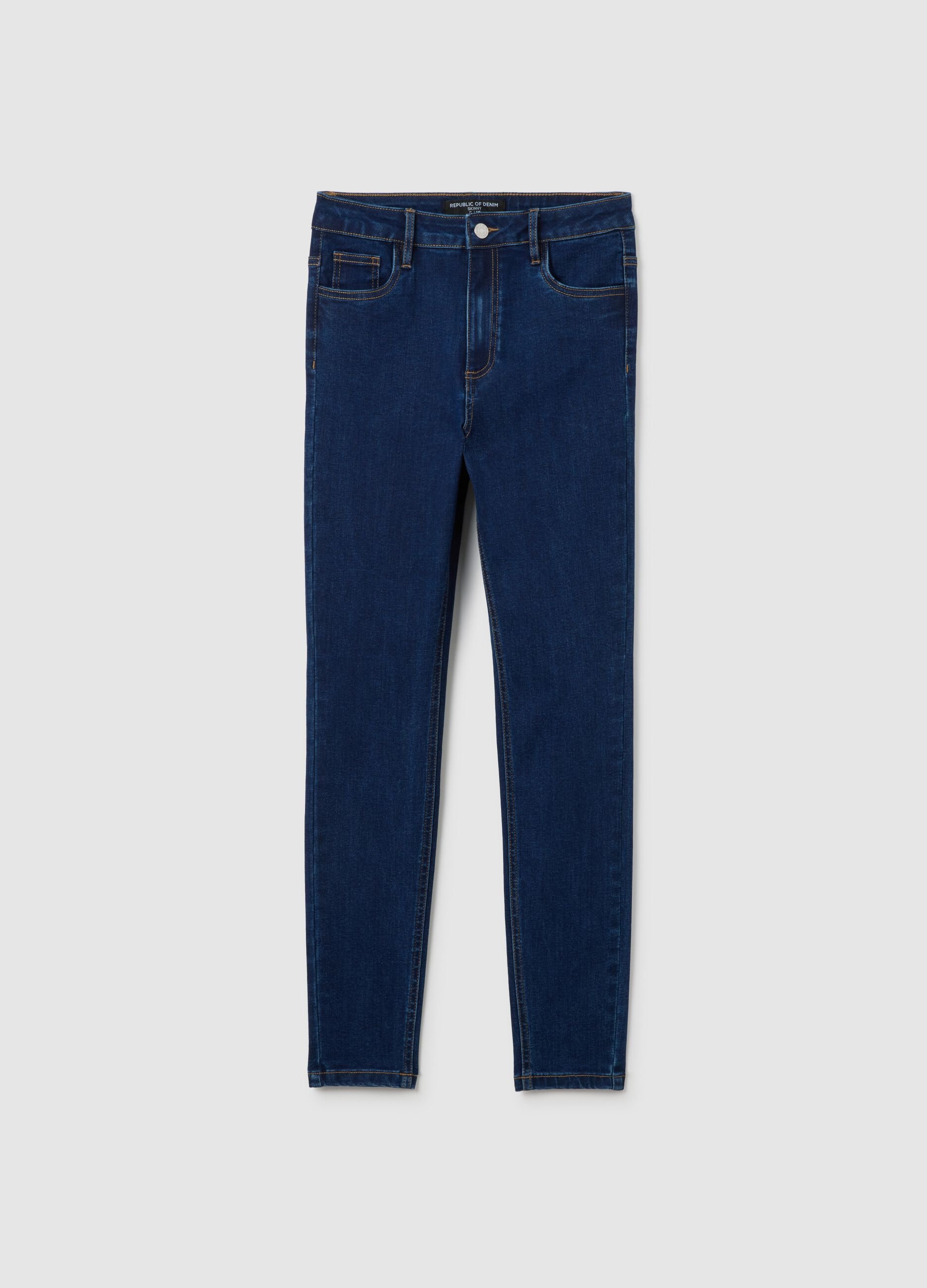 Women's Skinny Fit Black Denim Jeans