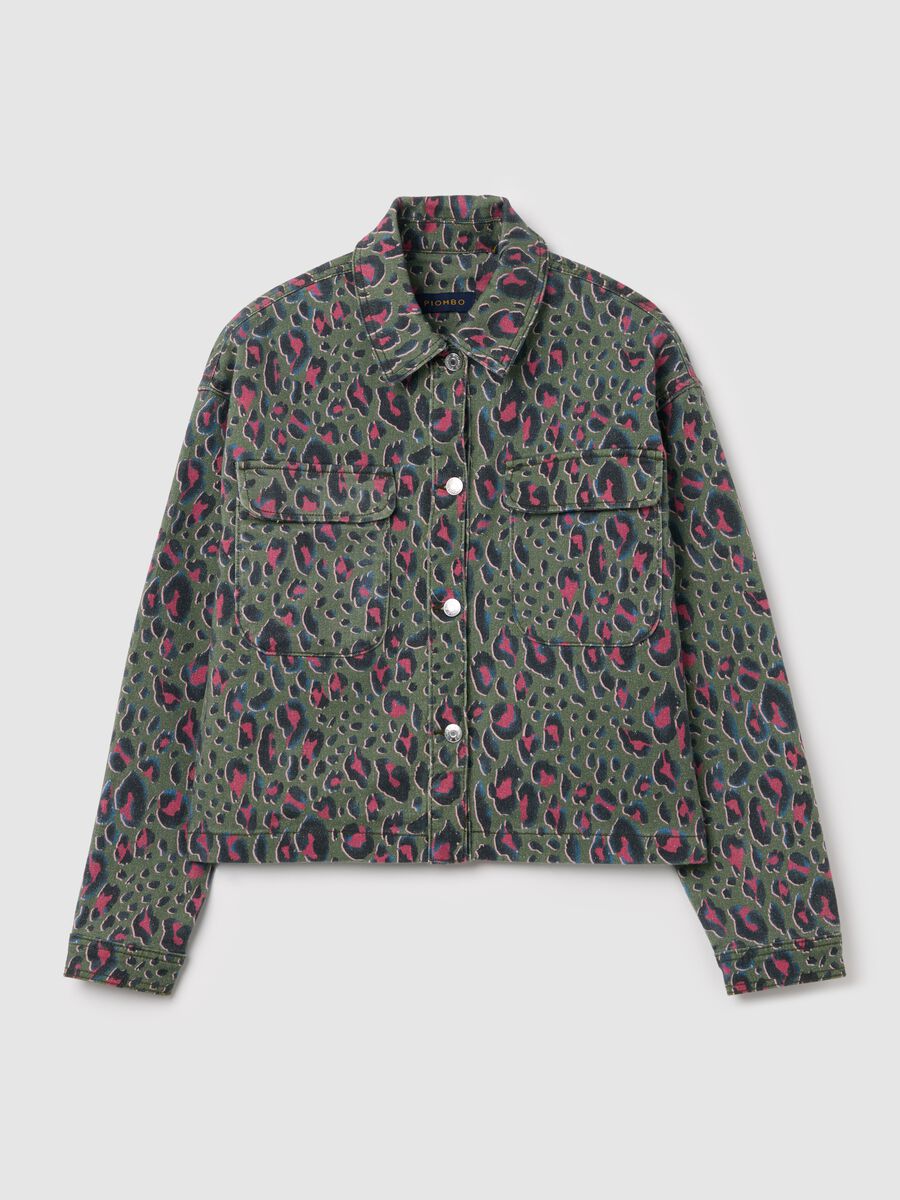 Animal print shacket_4