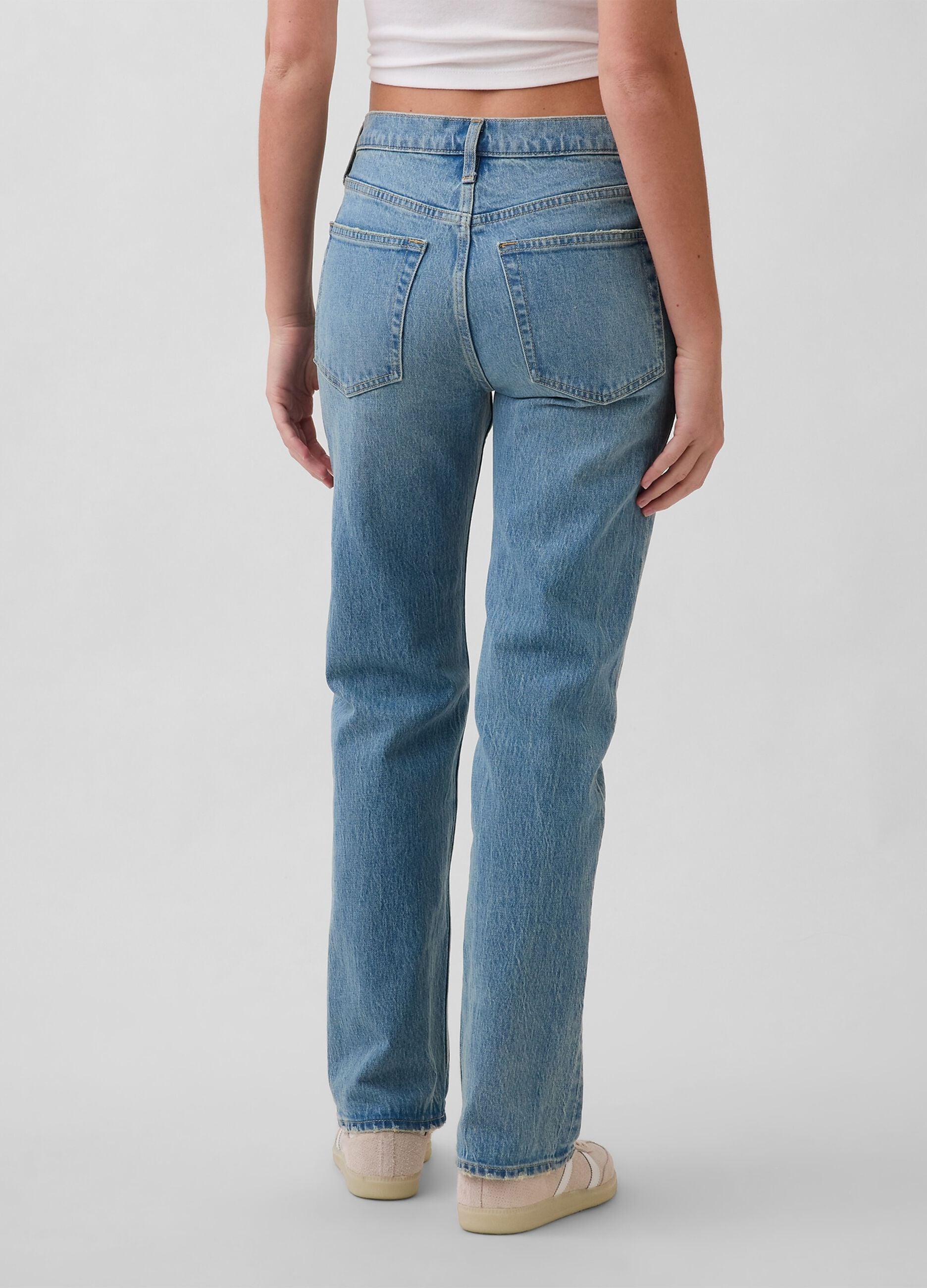 Stretch cotton jeans