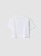 White organic cotton printed T-shirt_4