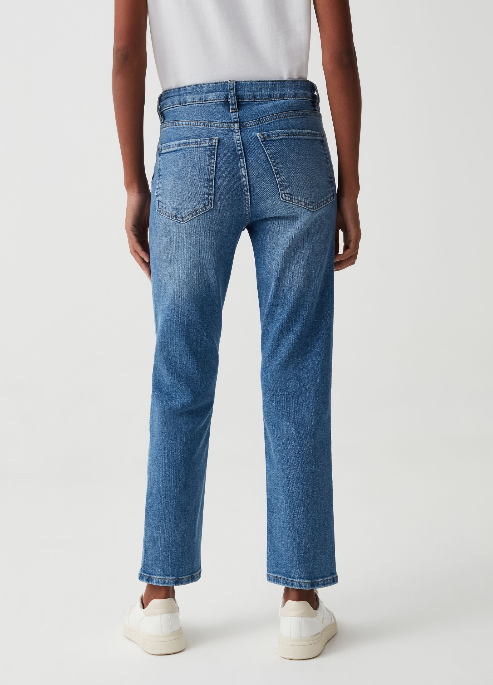 Regular-fit jeans with five pockets