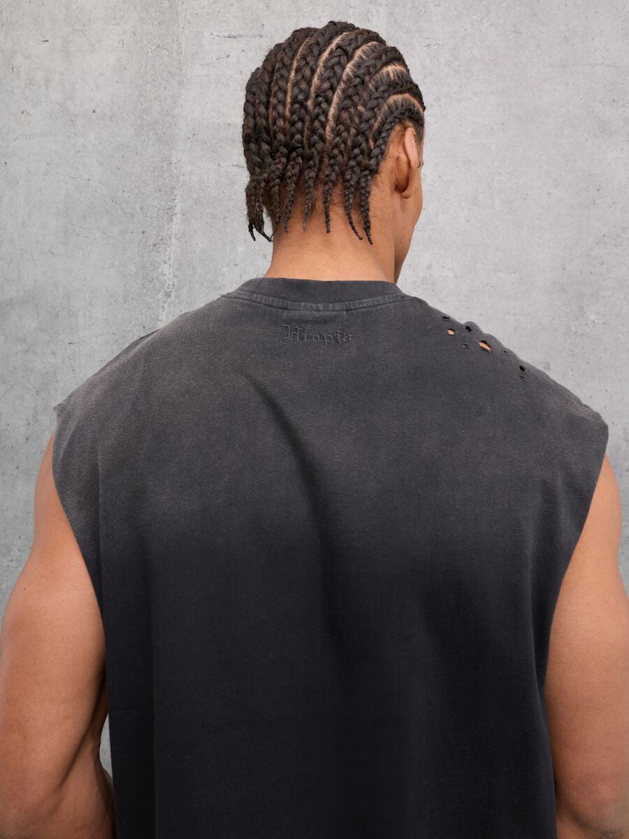 Sunfaded Tank Top Black_2