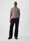 Merino wool pullover with high neck_1