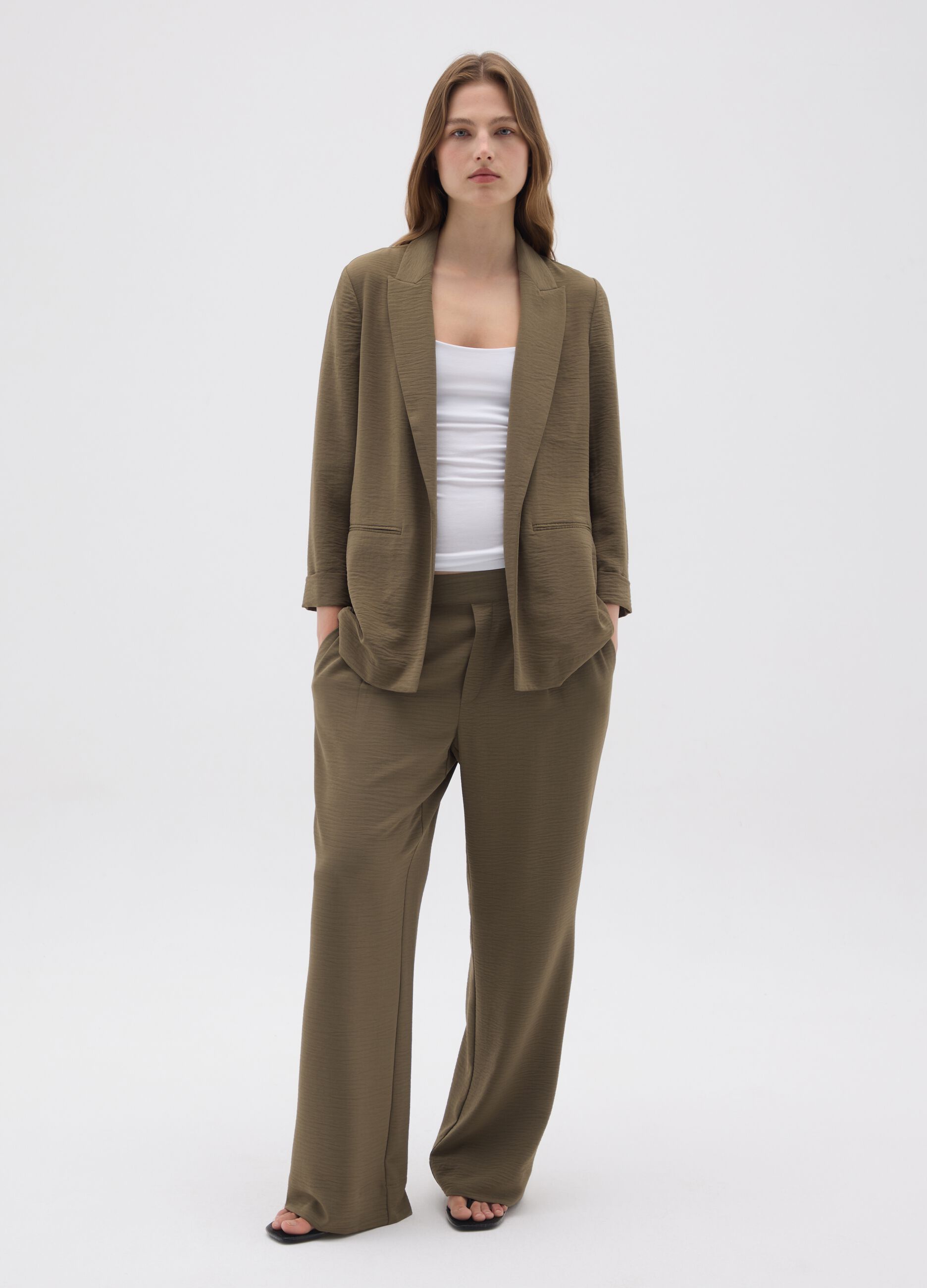 Blazer da donna verde