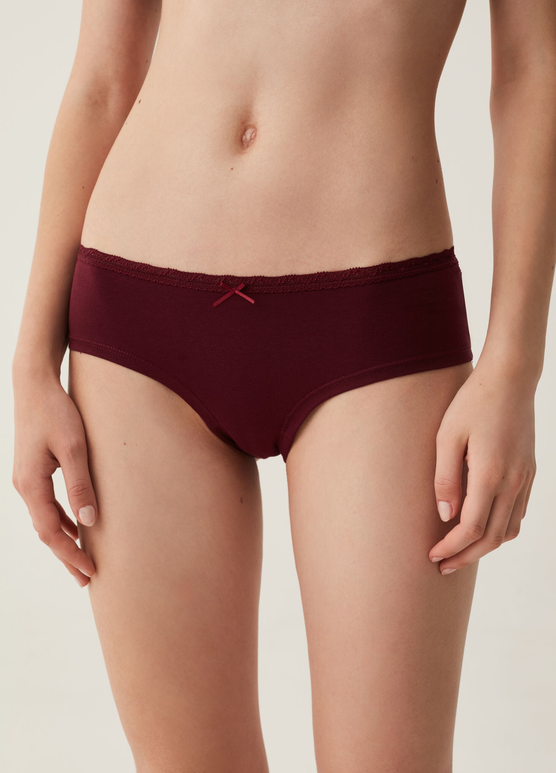 Bipack culotte con pizzo e fiocchetto_3