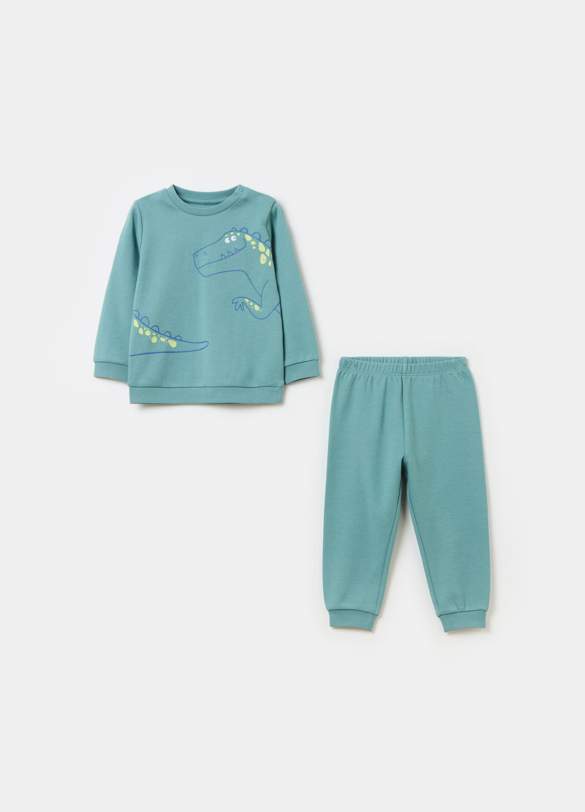 Organic cotton pyjamas with print