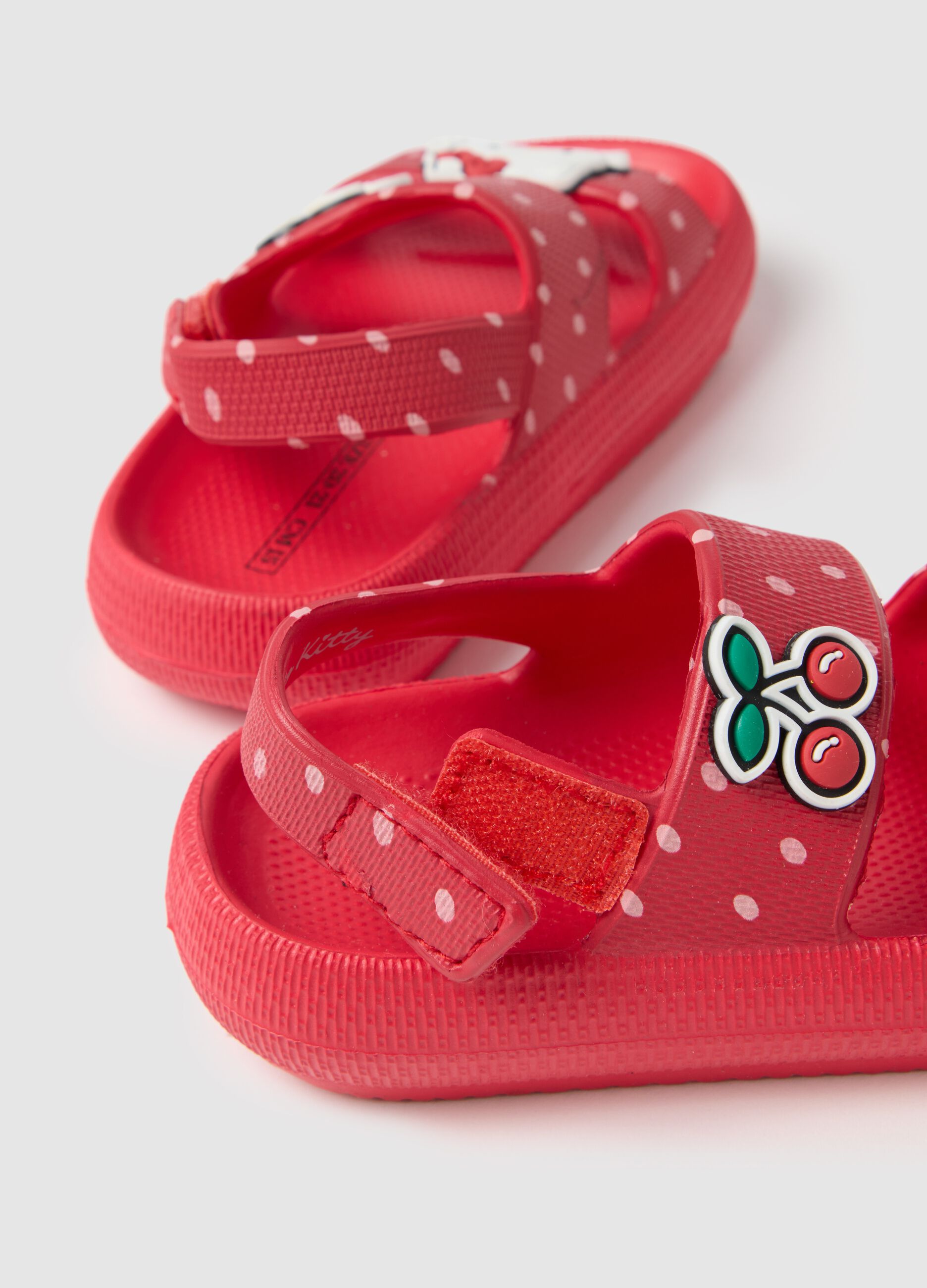 Red Hello Kitty Baby Sandals