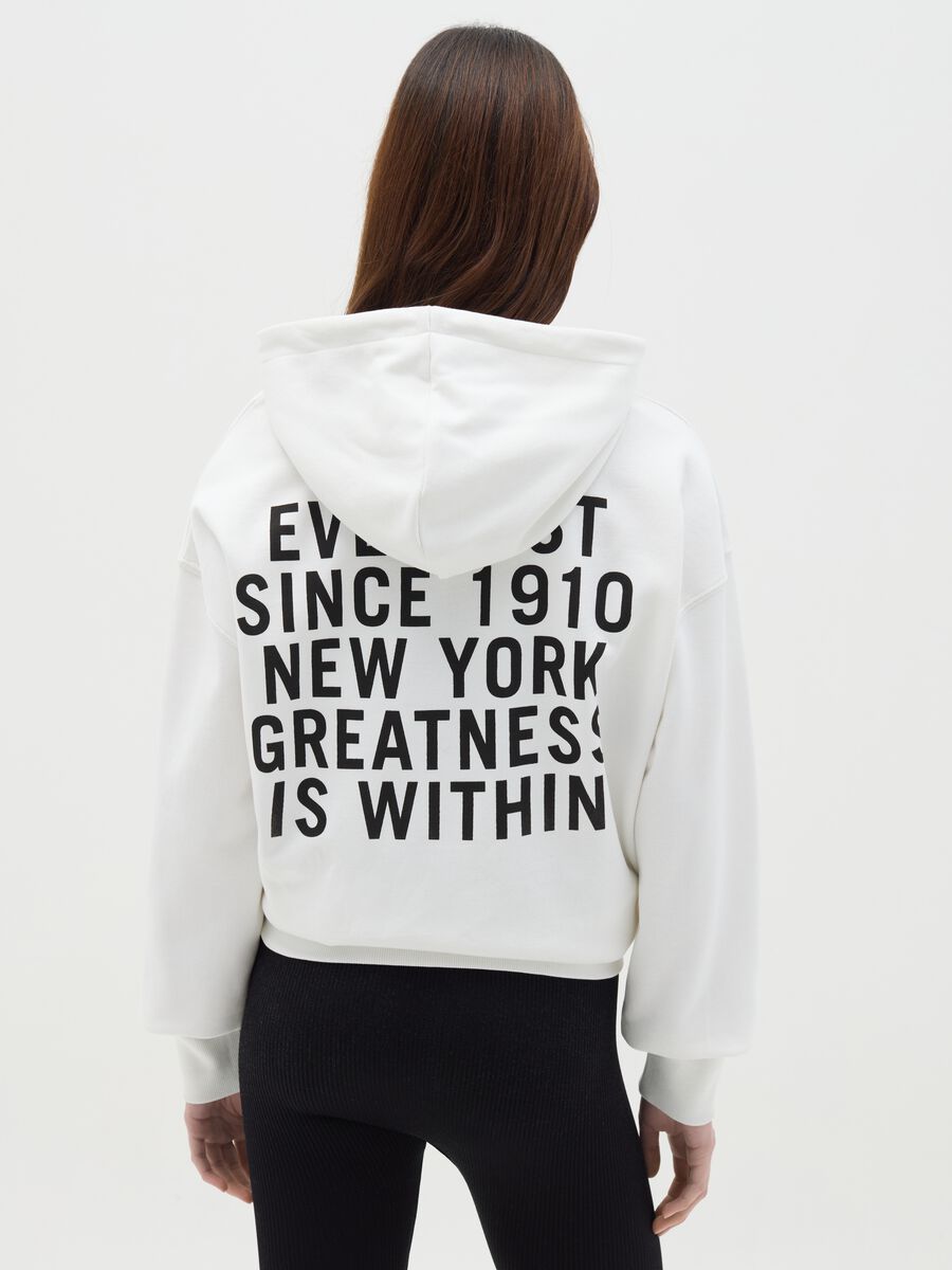 Oversize sweatshirt with hood and print_3