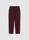 Red Regular Fit Trousers_4