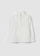 White pure organic cotton crew-neck T-shirt_1