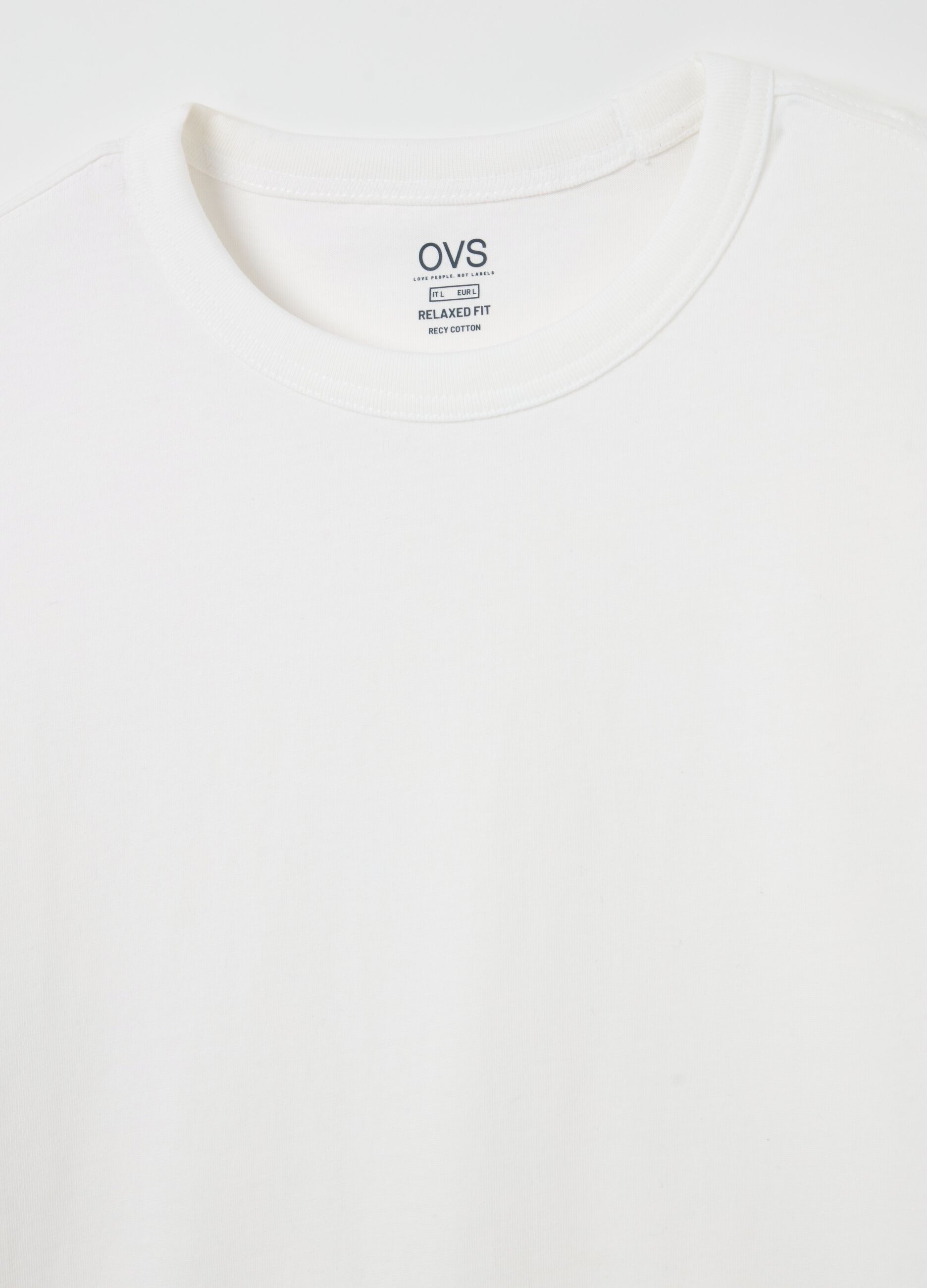 Relaxed-fit T-shirt with round neck