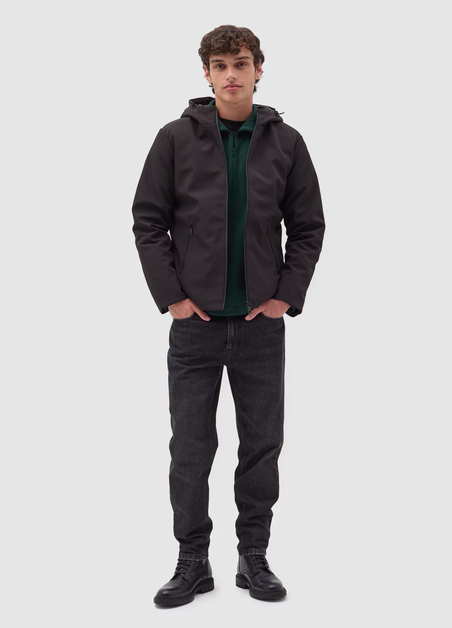 Giacche e Blazer Uomo Nero OVS