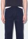 Pantaloni chino blu in puro cotone barrel fit_3