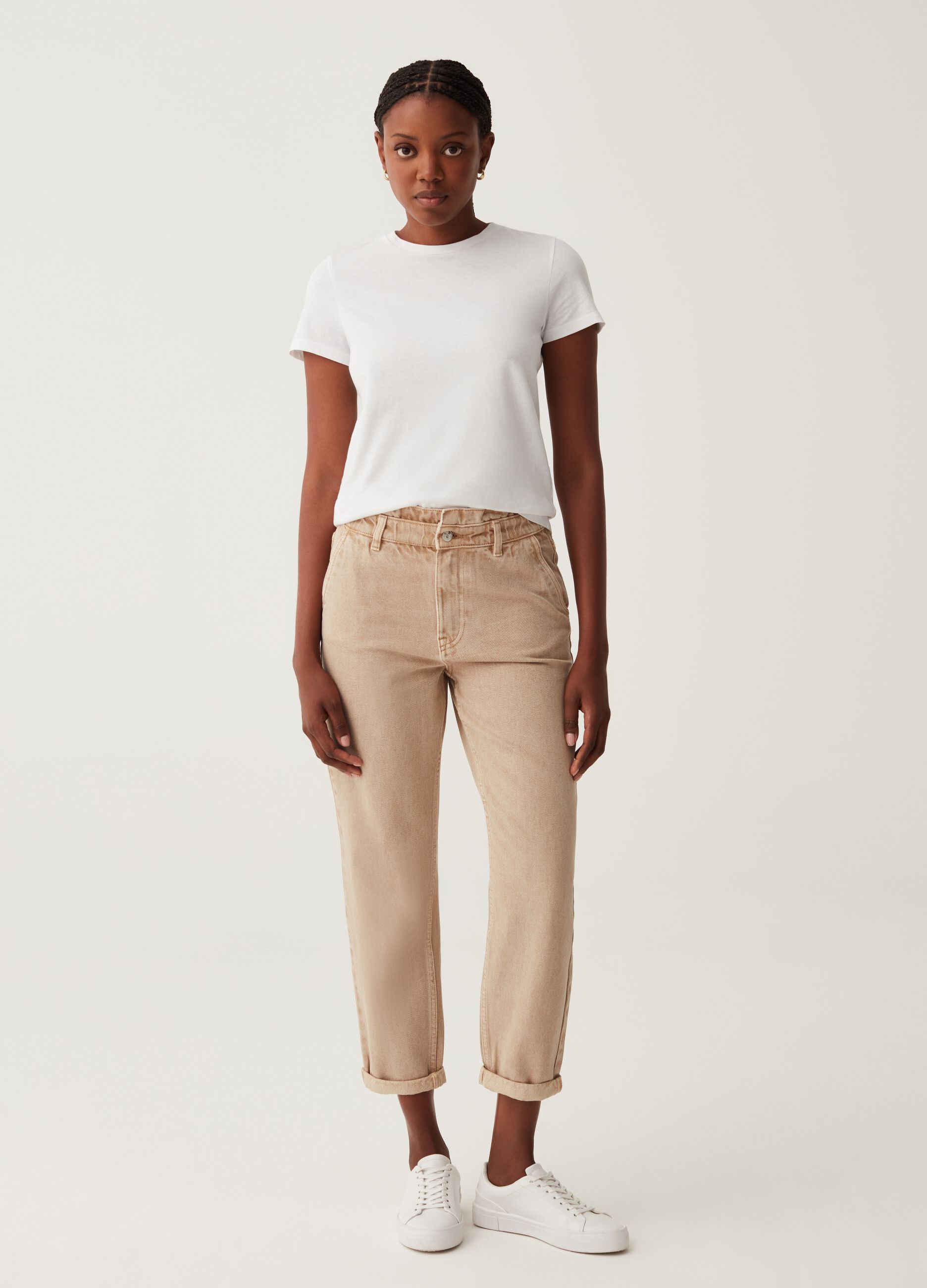 Jeans slouchy cropped_0