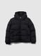 Black The Iconic Puffer Jacket for Boys with Hood_0