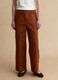 Brown pure cotton trousers_1