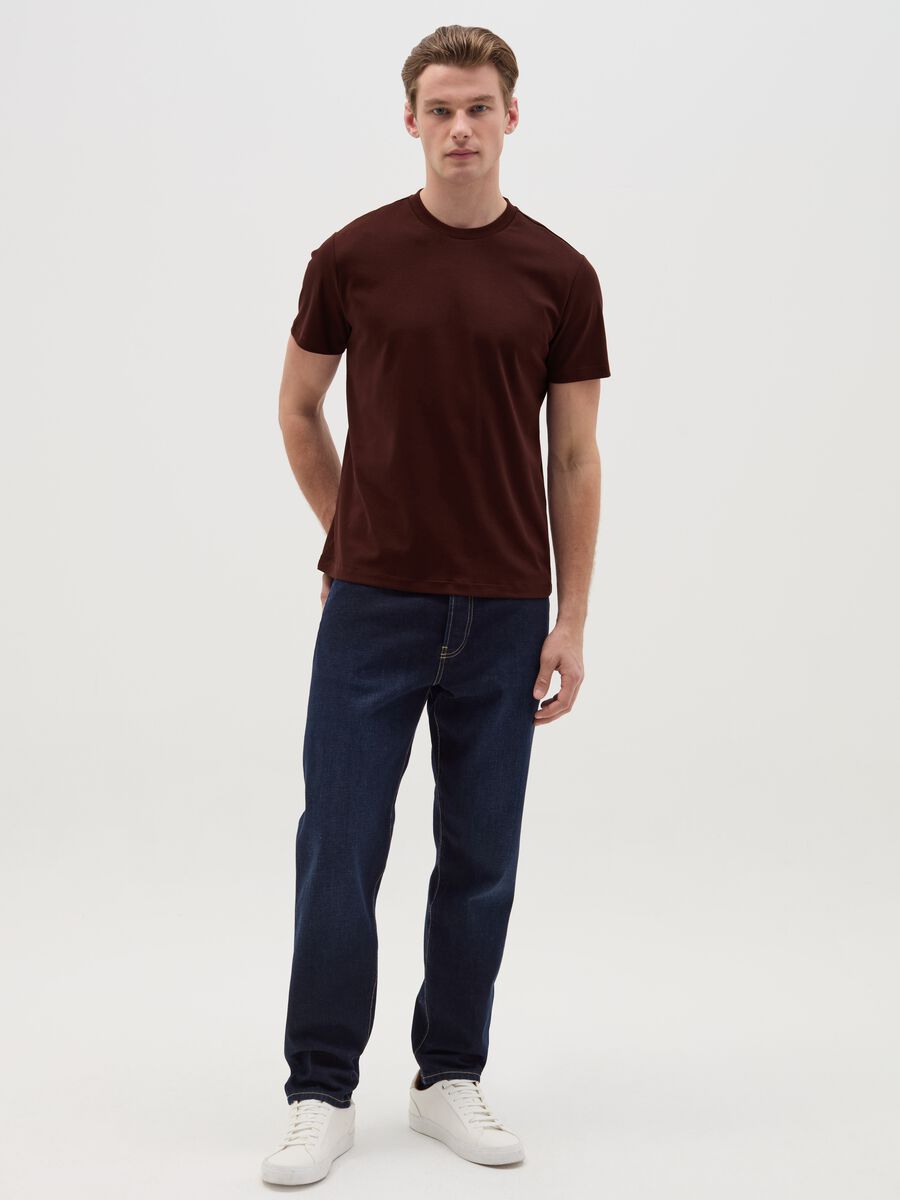 Regular-fit T-shirt with round neck_1