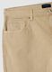 Bermuda beige in cotone elasticizzato a cinque tasche_5