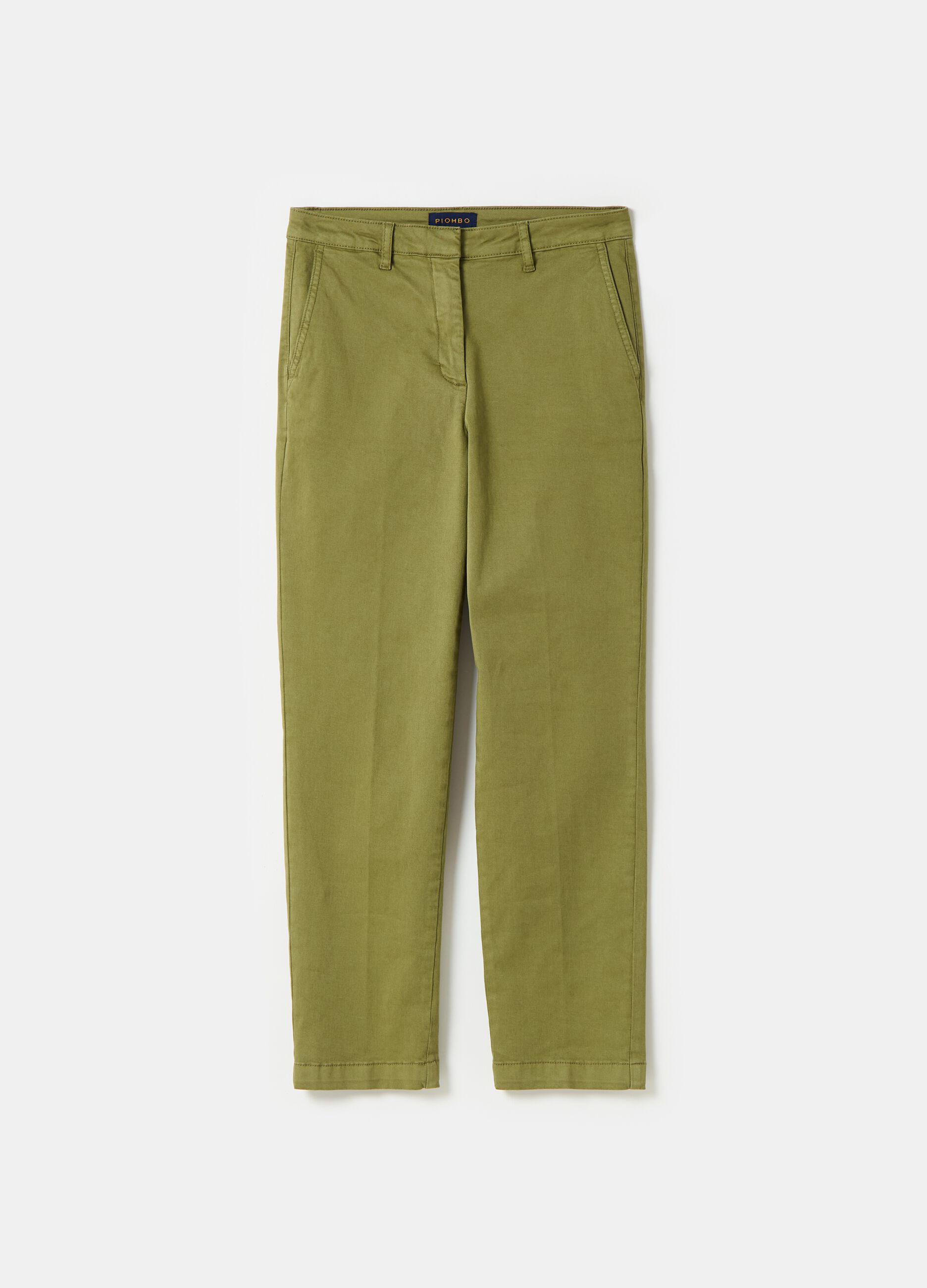 Pantalone chino in cotone stretch