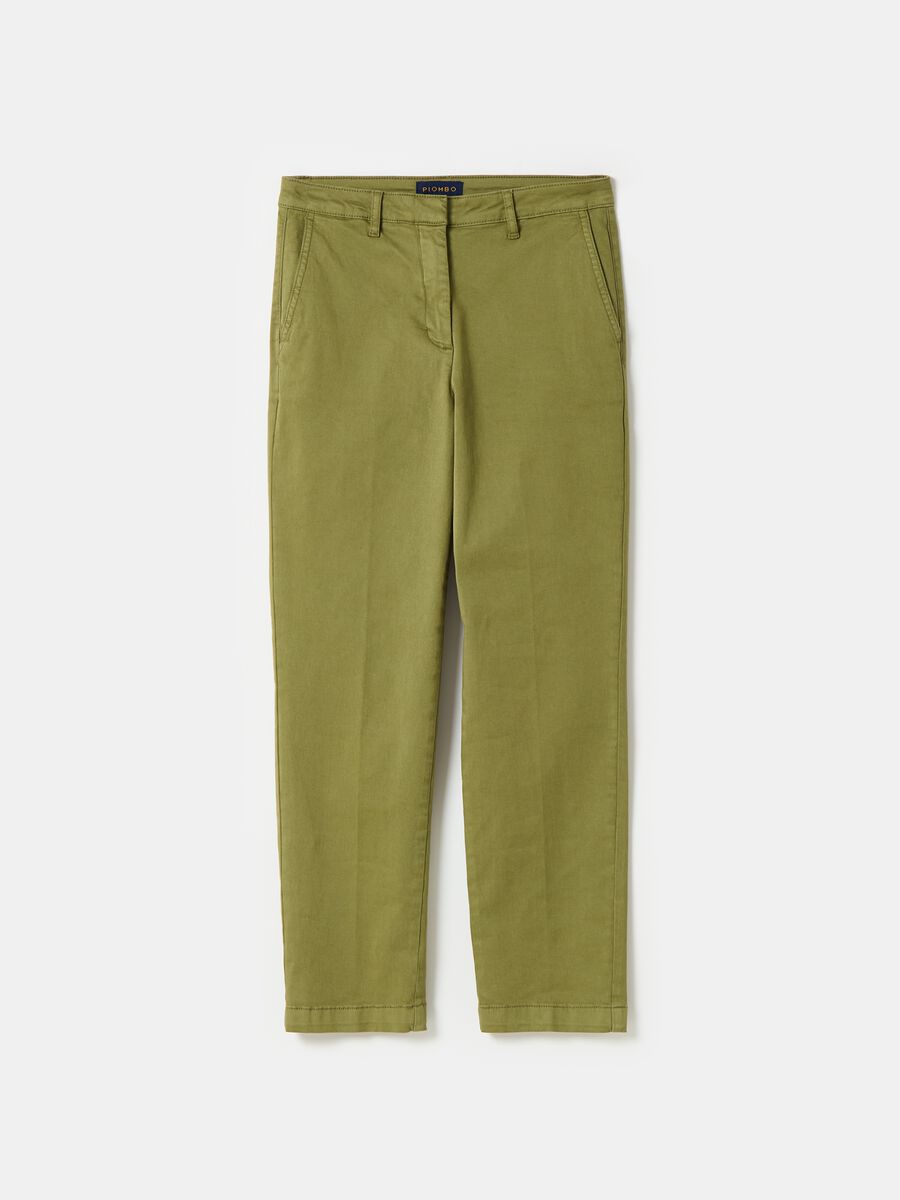 Pantalone chino in cotone stretch_3