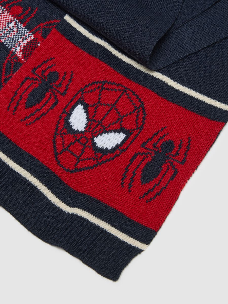 Sciarpa da bambino multicolor con stampa SpiderMan_2