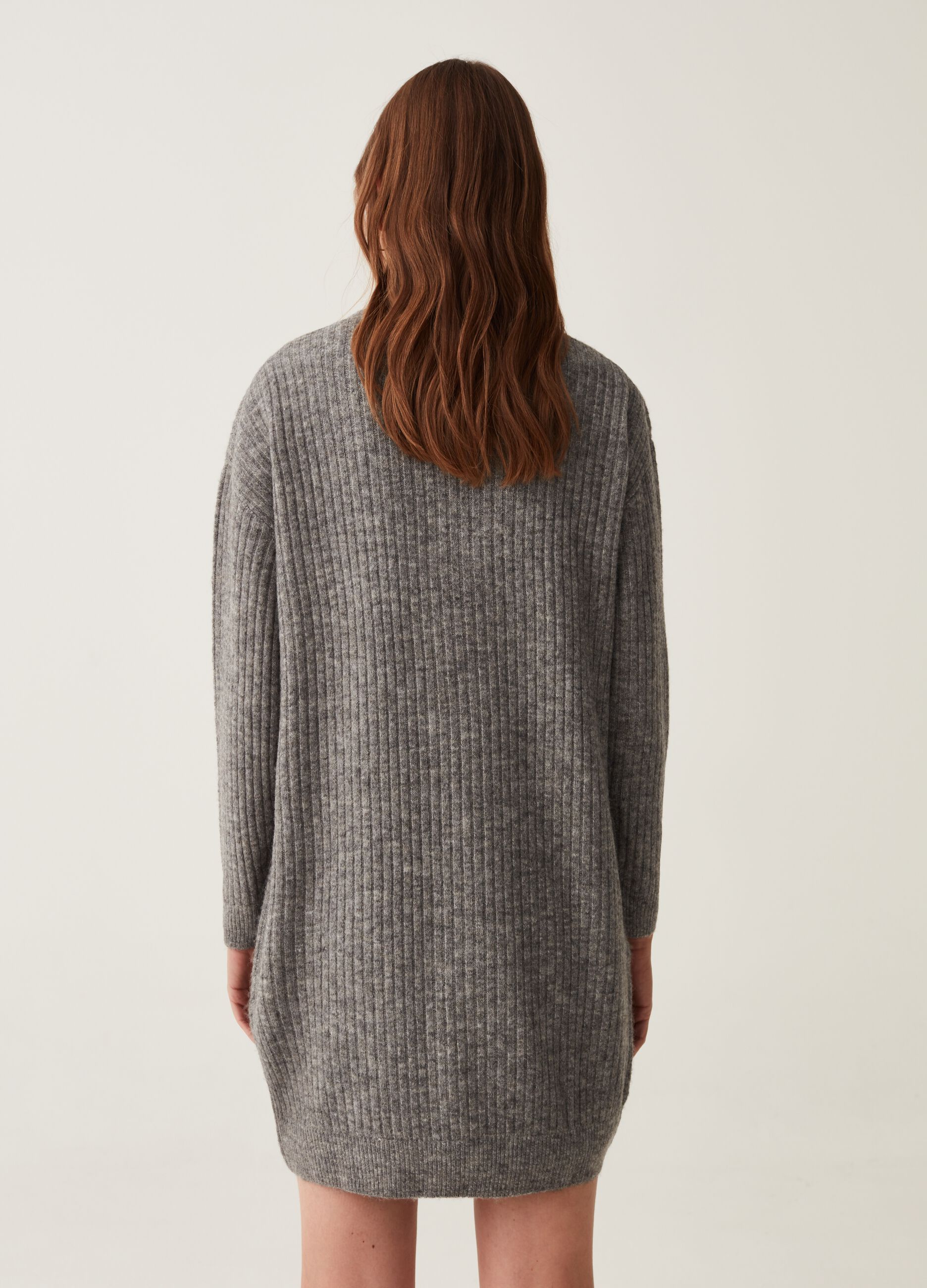 Cardigan a tre quarti con tasche_2