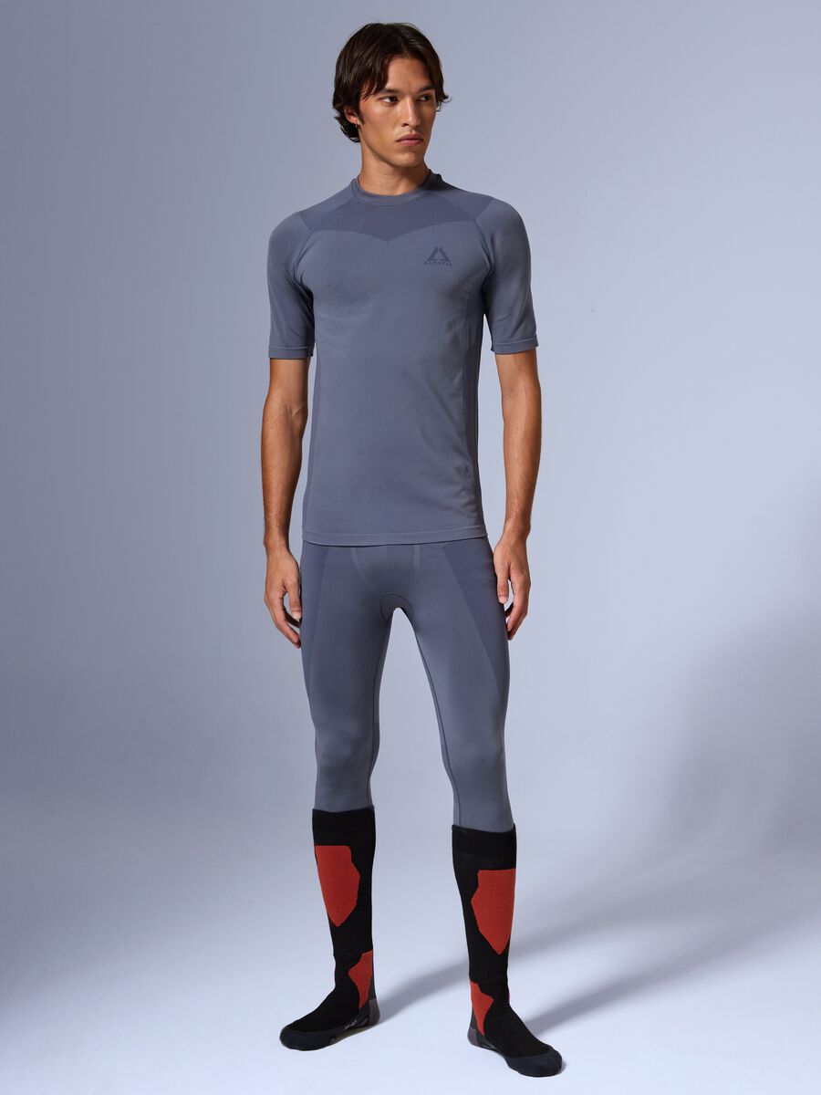 Short sleeve thermal seamless T-shirt ALTAVIA WITH DEBORAH COMPAGNONI_1