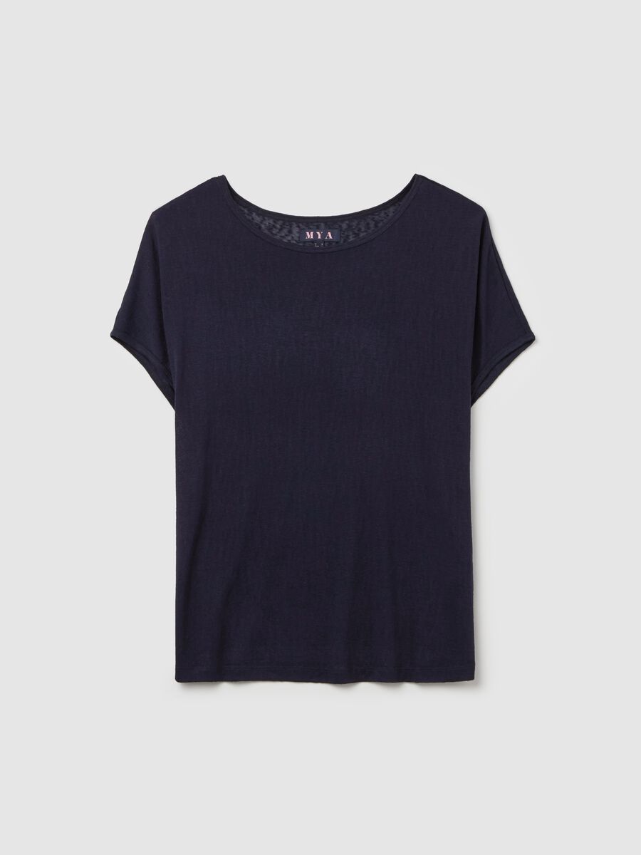 Curvy T-shirt in viscose blend_4